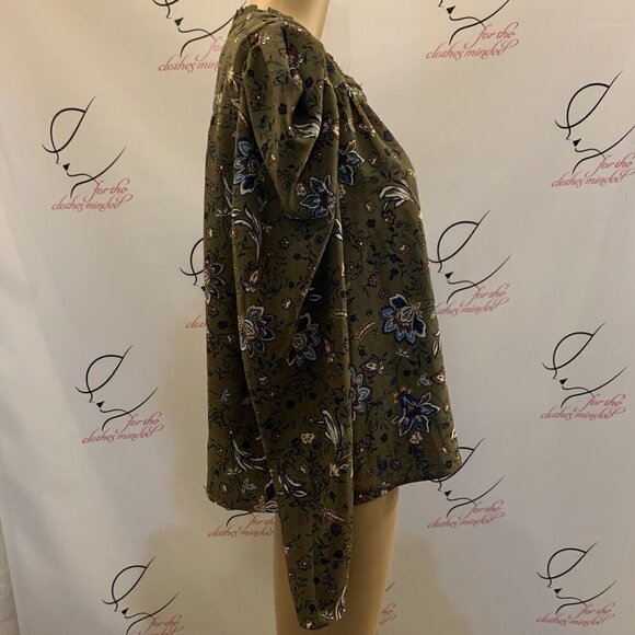 Rachel Zoe. Size Medium. Long Sleeve. Button Up. Oversized Smock Style   B72. - Picture 4 of 7